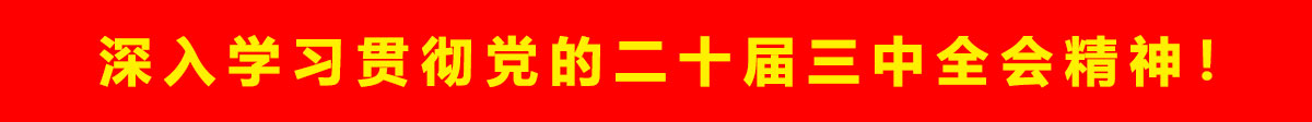 深入学习贯彻党的二十届三中全会精神！